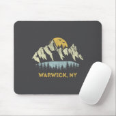 Warwick New York Mountain Sunset Sunrise Ny  マウスパッド (マウス)