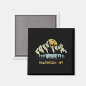 Warwick New York Mountain Sunset Sunrise Ny  マグネット (正面/裏面)