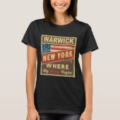 Warwick Ny Its Where My Story Begins  Tシャツ (正面)