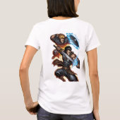 🌪️ Warzone Legends - Explosive漫画アートティー Tシャツ (裏面)