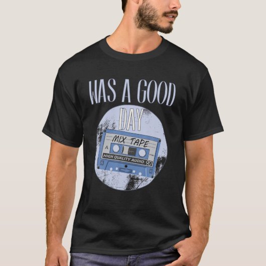 WAS A GOOD DAY West Coast Rappers HIP HOP Old Scho Tシャツ (正面)