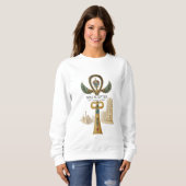 Was Scepter Sweatshirt – Ancient Egyptian Power Sy スウェットシャツ (正面フル)