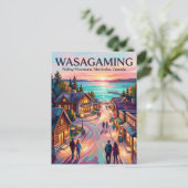 Wasagaming Canada ポストカード (スタンド正面)