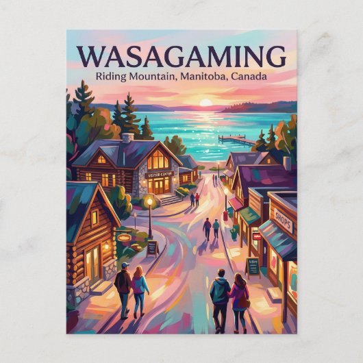 Wasagaming Canada ポストカード (正面)