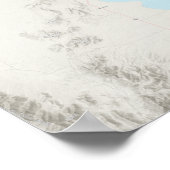 Wasatchフロントトレイルネットワークマップ ポスター (角)