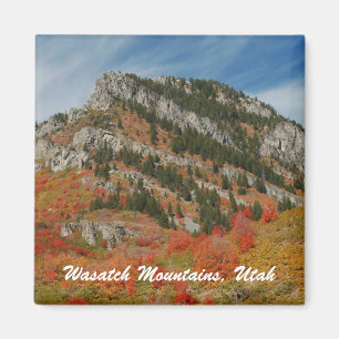 Wasatch山、ユタ マグネット