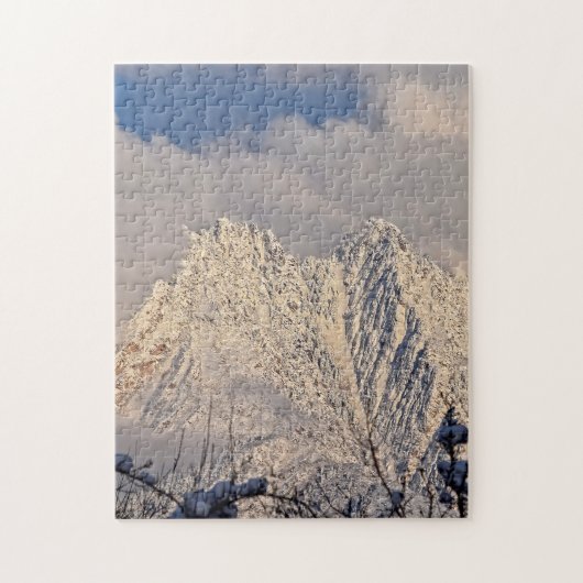 Wasatch Mountains Utah - 11x14 - 252 pc ジグソーパズル (縦)