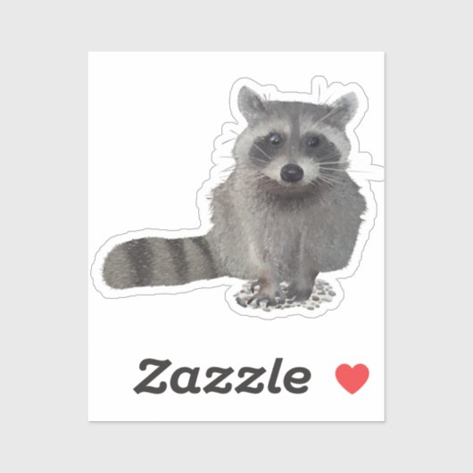 Waschbär  シール (シート)