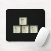 WASDの鍵 マウスパッド (マウス)