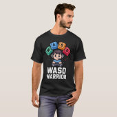 WASDウォリアー PCゲーマーTシャツ Tシャツ (正面フル)