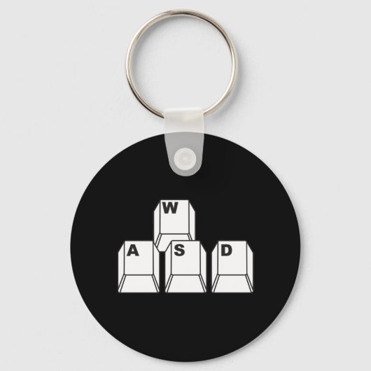 WASD キーホルダー (正面)