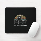 Wasd It's What Moves Me - 面白いPCゲーマー コンピューター マウスパッド (マウス)