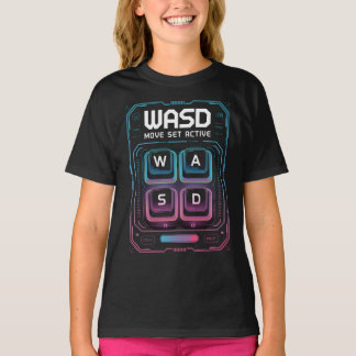 WASD PCゲーマーTシャツ Tシャツ