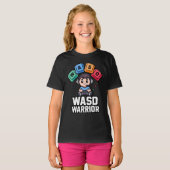 WASD Warrior PC Gamer Tshirts for Gaming Tシャツ (正面フル)