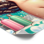 Wash away your worries! ポスター (角)