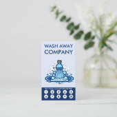 Wash Loyalty Punch Card ロイヤリティカード (スタンド正面)