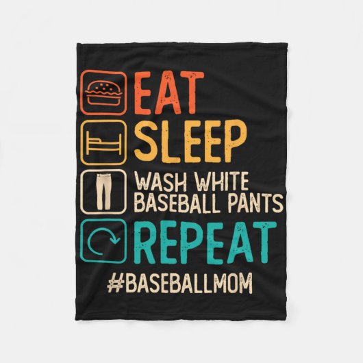 Wash White Sell Pants Moms Against White Sell Pant フリースブランケット (正面)