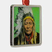 Washakieの主なポートレート メタルオーナメント (右)