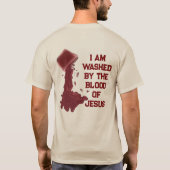 Washed by the blood  tシャツ (裏面)