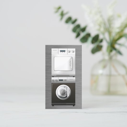 Washer and Dryer | Repair Tools 名刺 (スタンド正面)