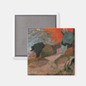 Washerwomen by Paul Gauguin マグネット (正面/裏面)