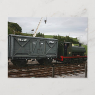 Washford駅、WSR、英国のGoods train ポストカード