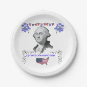 Washigton's Contribution ペーパープレート (正面)