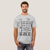 Washing label tシャツ (正面フル)