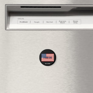 Washington向け無料はっきりしたDCグラフィックショーサポート マグネット