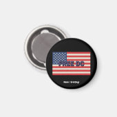 Washington向け無料はっきりしたDCグラフィックショーサポート マグネット (正面/裏面)