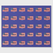 Washington向け無料はっきりしたDCグラフィックショーサポート ラッピングペーパー (フラット)