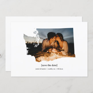 Washington日付の写真カードの保存 セーブザデート