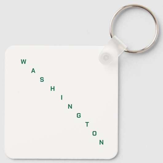 Washington キーホルダー (裏面)