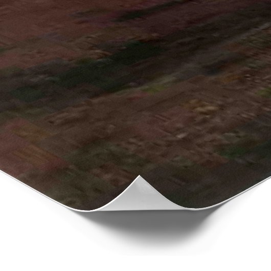 Washington Allston / Moonlit Landscape, 1809 ポスター (角)