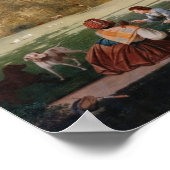 Washington and Lafayette at Mount Vernon ポスター (角)