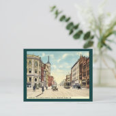 Washington Ave., Newport News, VA 1920sヴィンテージ ポストカード (スタンド正面)