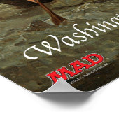 Washington Cross-Dressing the Delaware Poster ポスター (角)