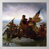 Washington Crossing the Delaware ポスター (正面)