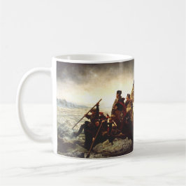 Washington Crossing the Delaware by Emanuel Leutze コーヒーマグカップ
