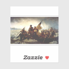 Washington Crossing the Delaware by Emanuel Leutze シール
