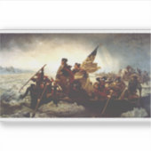 Washington Crossing the Delaware by Emanuel Leutze シール (正面)