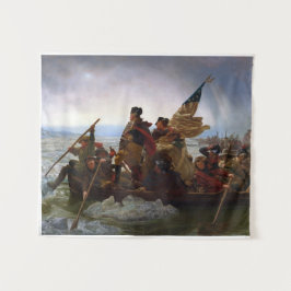Washington Crossing The Delaware by Emanuel Leutze タペストリー