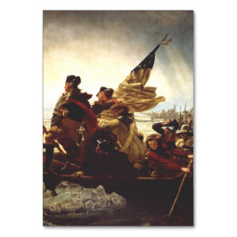 Washington Crossing the Delaware by Emanuel Leutze テーブルナンバー