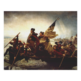 Washington Crossing the Delaware by Emanuel Leutze ポスター