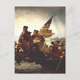 Washington Crossing the Delaware by Emanuel Leutze ポストカード