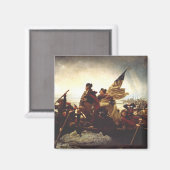 Washington Crossing the Delaware by Emanuel Leutze マグネット (正面/裏面)