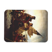 Washington Crossing the Delaware by Emanuel Leutze マグネット (横)