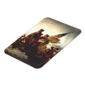 Washington Crossing the Delaware by Emanuel Leutze マグネット (左側)