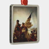 Washington Crossing the Delaware by Emanuel Leutze メタルオーナメント (右)
