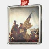 Washington Crossing the Delaware by Emanuel Leutze メタルオーナメント (左)